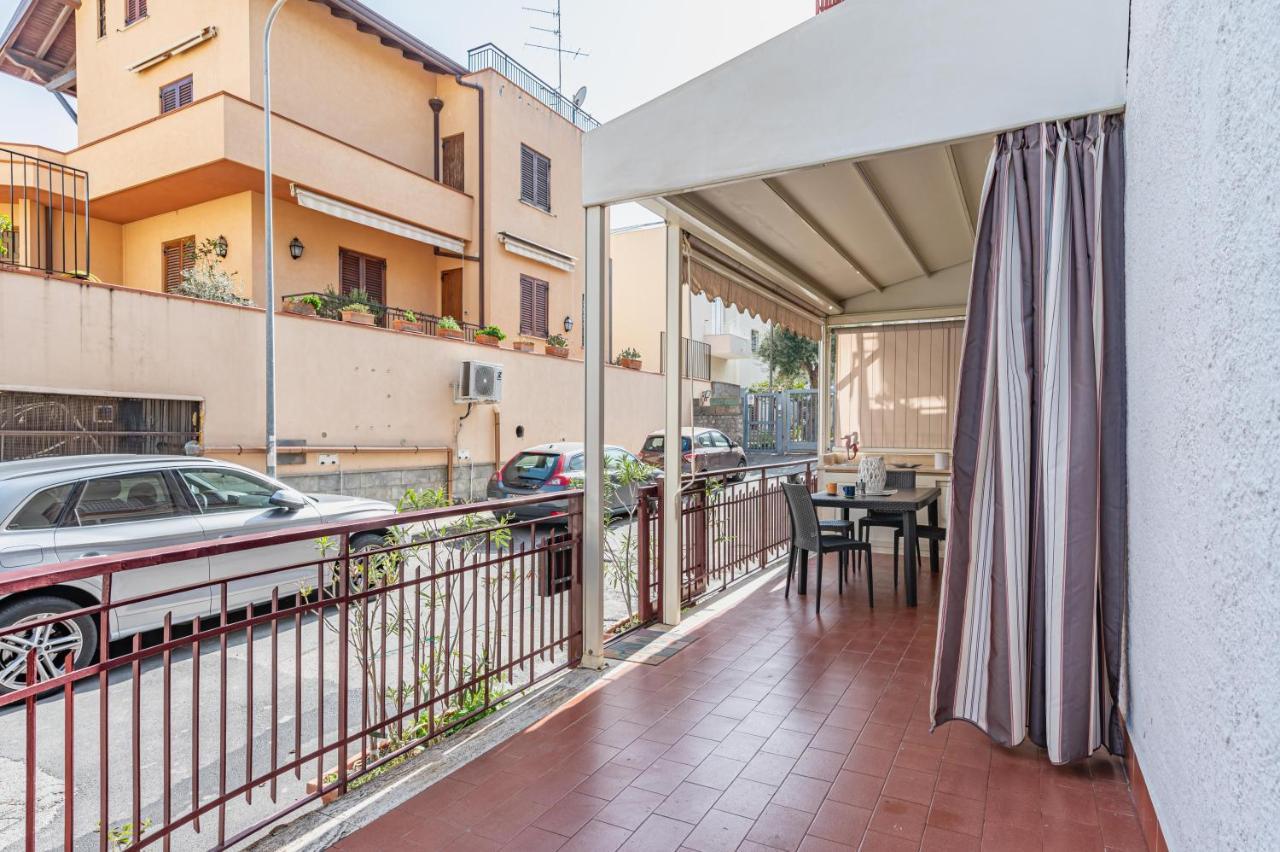 Naxos Bay Flat With Terrace 50 Meters From The Sea Leilighet Giardini Naxos Eksteriør bilde